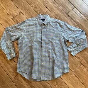 Polo Ralph Lauren Check Custom Fit Plaid Shirt - XL